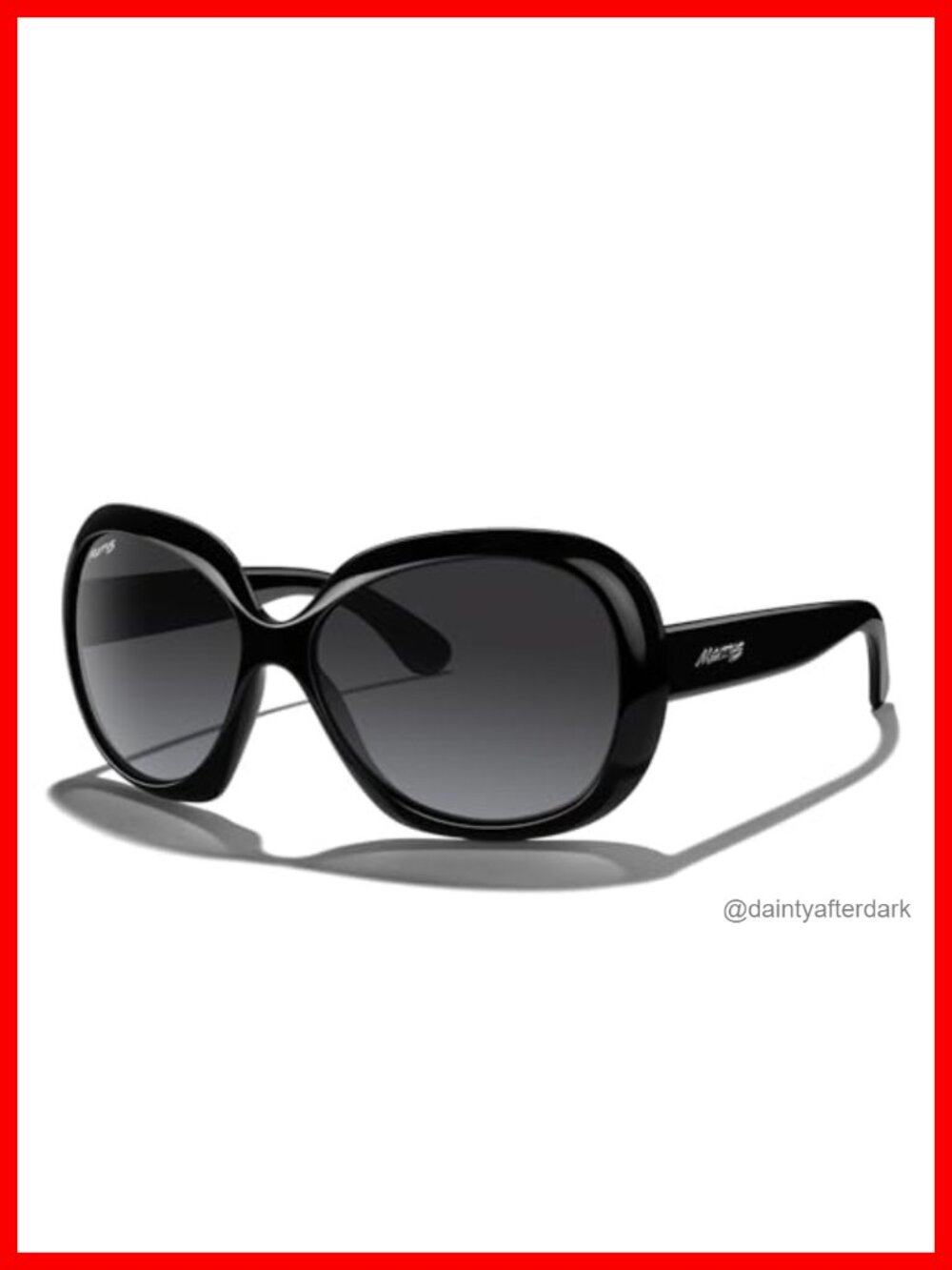 Oversized Butterfly Polarized Sunglasses UV400 Full-Frame